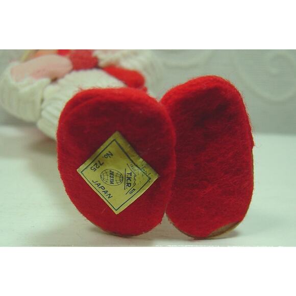 JESTIA T.K.R. SLEEPY CHILD WITH CANDLE FABRIC FIGURINE--JAPAN--#725 - Picture 5 of 5